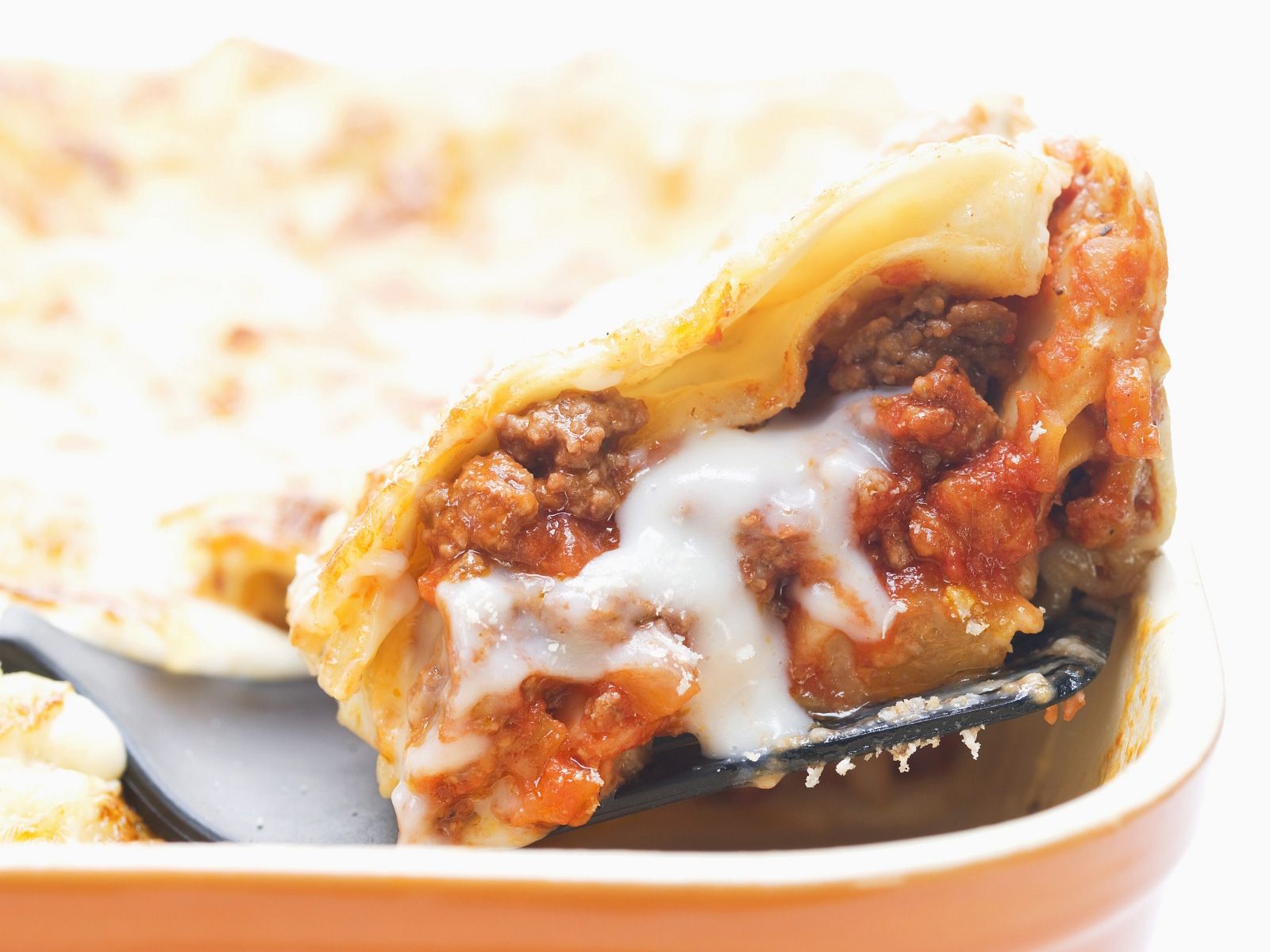 Lasagne mit Mozzarella