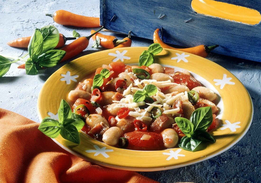 Mediterraner Bohneneintopf