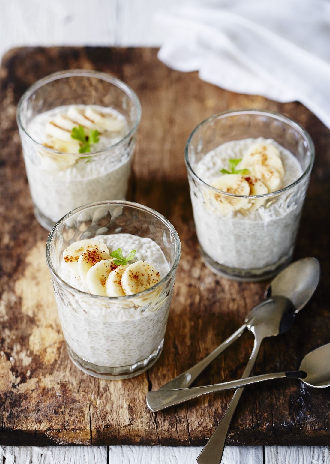 Chia-Pudding mit Banane