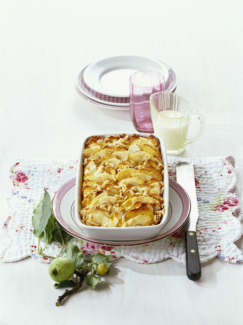 Ofenschlupfer mit Apfel