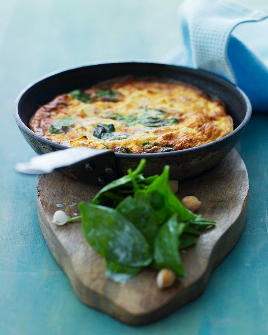 Omelette mit Spinat Rezept EAT SMARTER