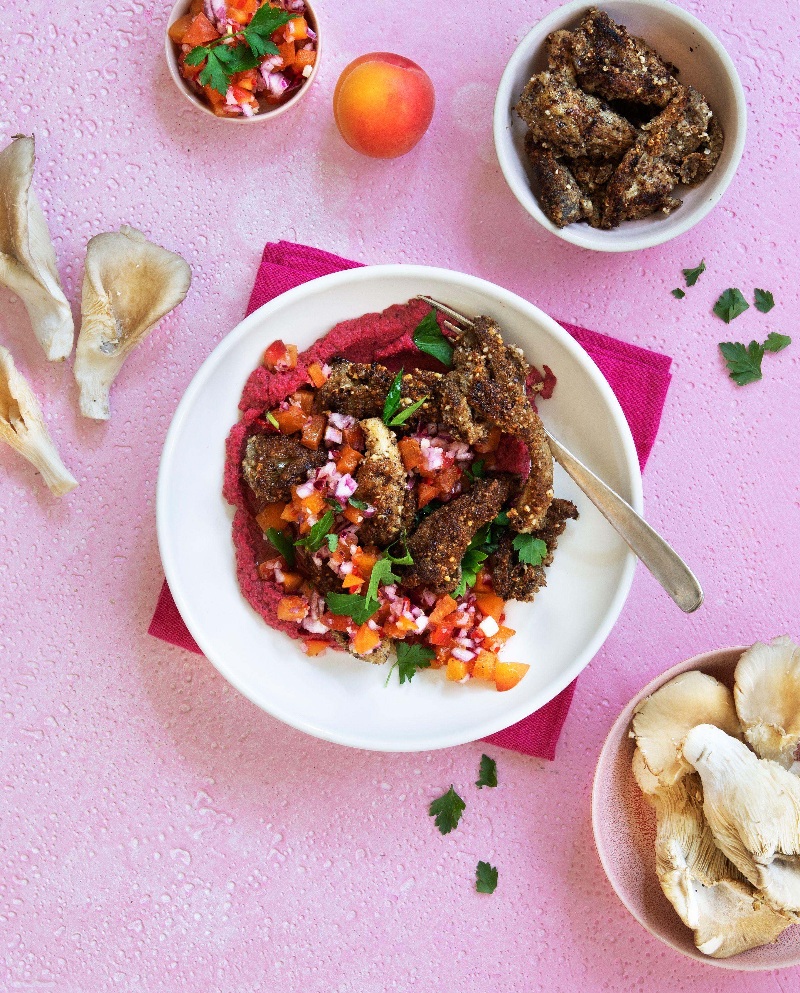 Panierte Pilze mit Dip Rezept | EAT SMARTER Panierte Pilze mit Dip Rezept | EAT SMARTER