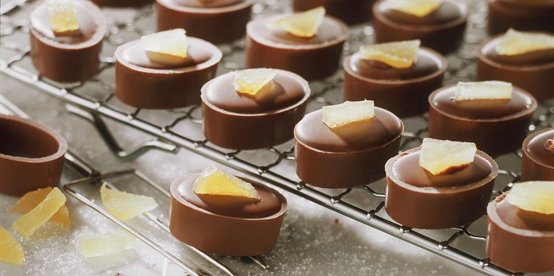 Pralinen mit Ingwer