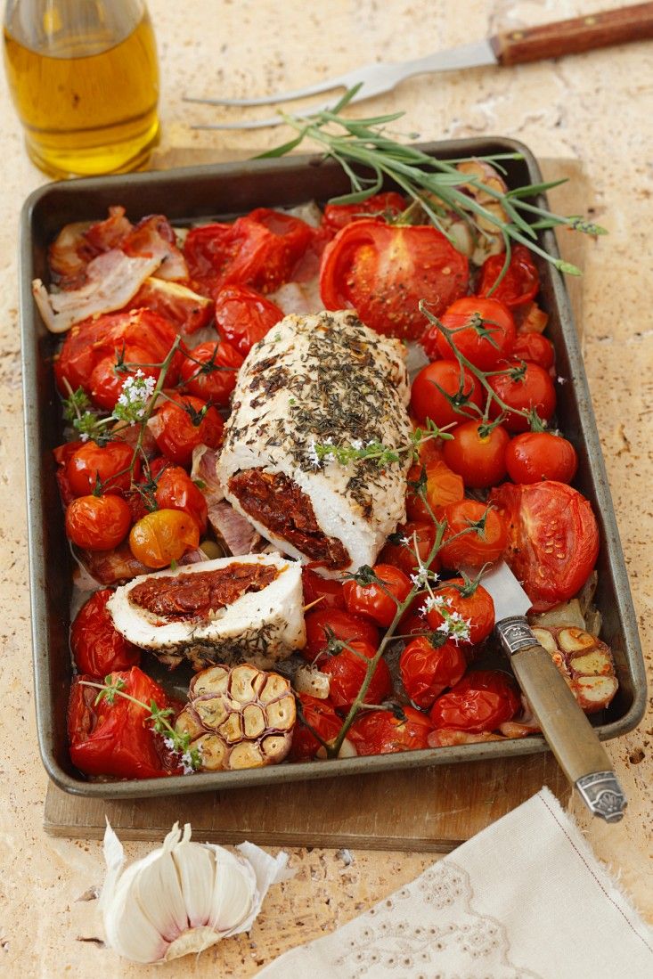 Putenbrust mit Tomaten gefüllt Rezept | EAT SMARTER