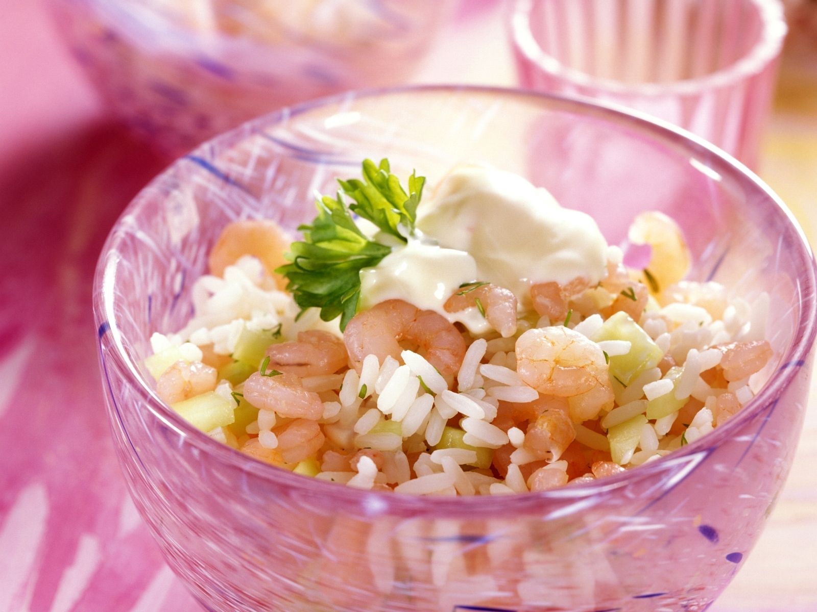 Reis Gurken Salat Mit Crevetten Rezept Eat Smarter 