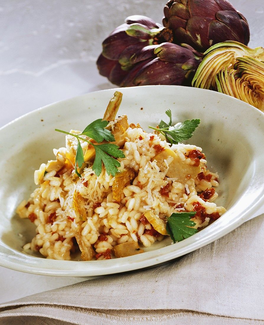 Risotto mit Artischocken