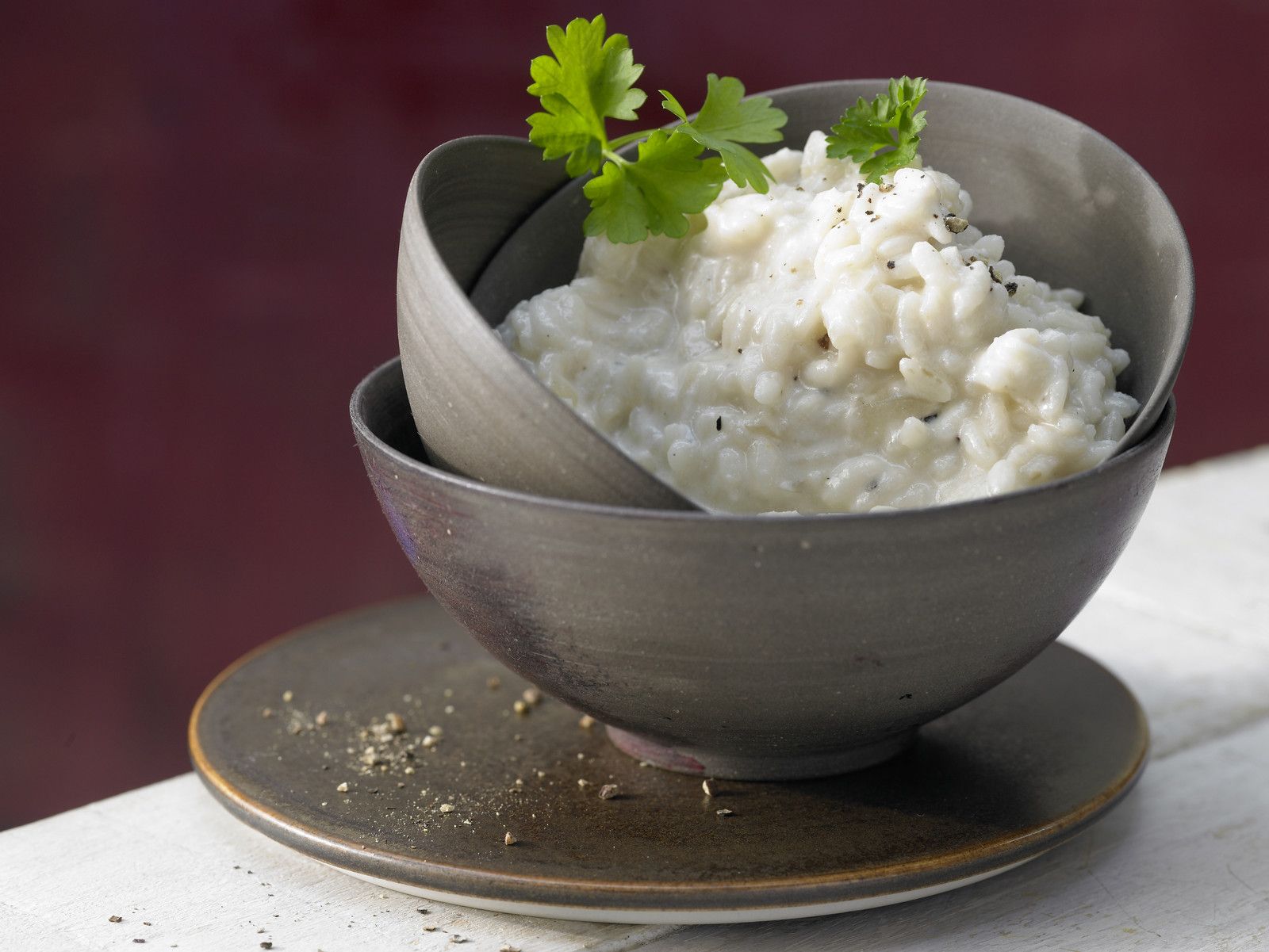 Risotto mit Frischkäse