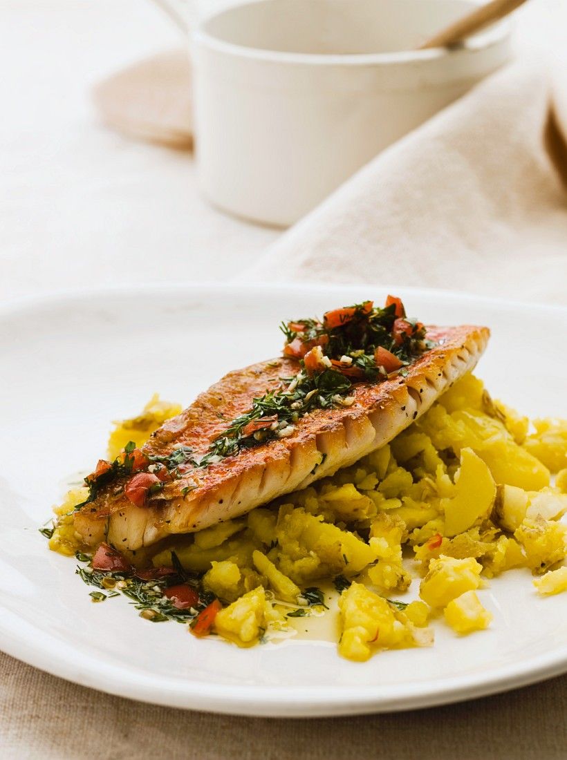 Rotbarbe mit Kartoffeln Rezept | EAT SMARTER