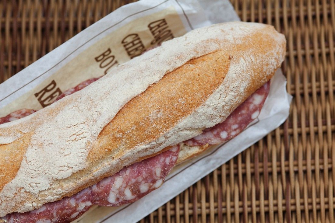 SalamiBaguette Rezept EAT SMARTER