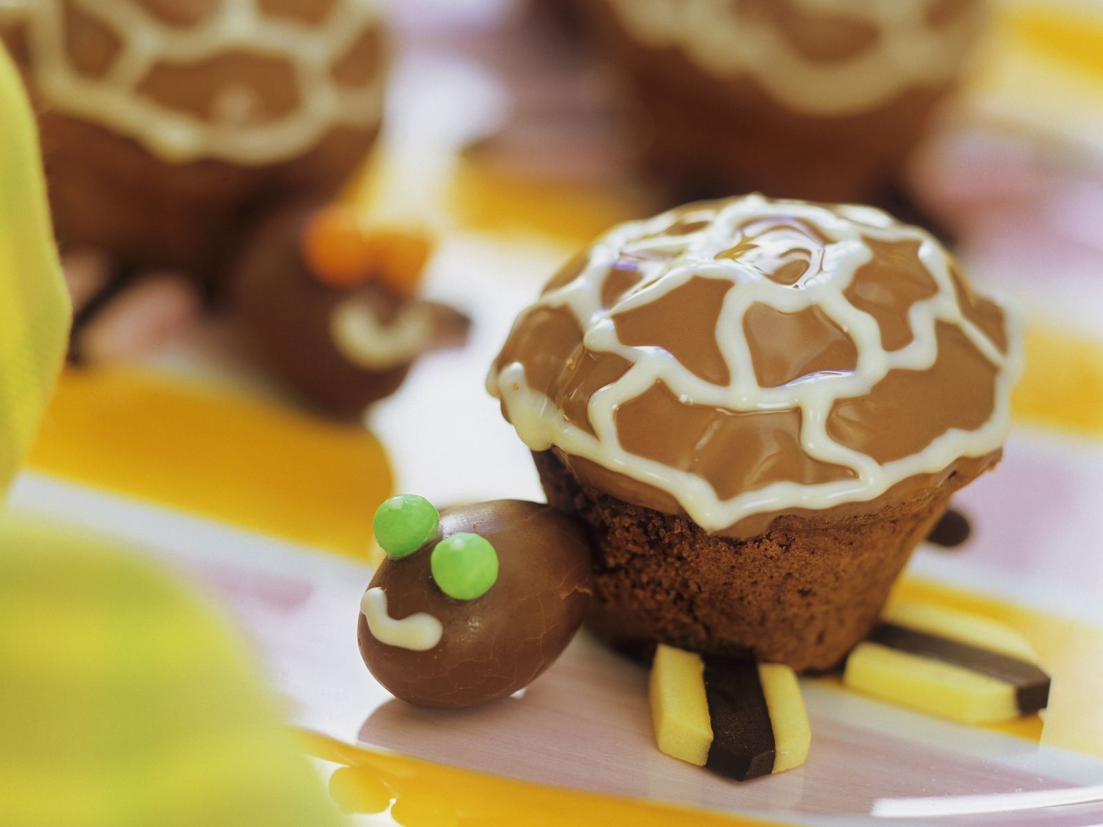 Schildkröten-Muffins