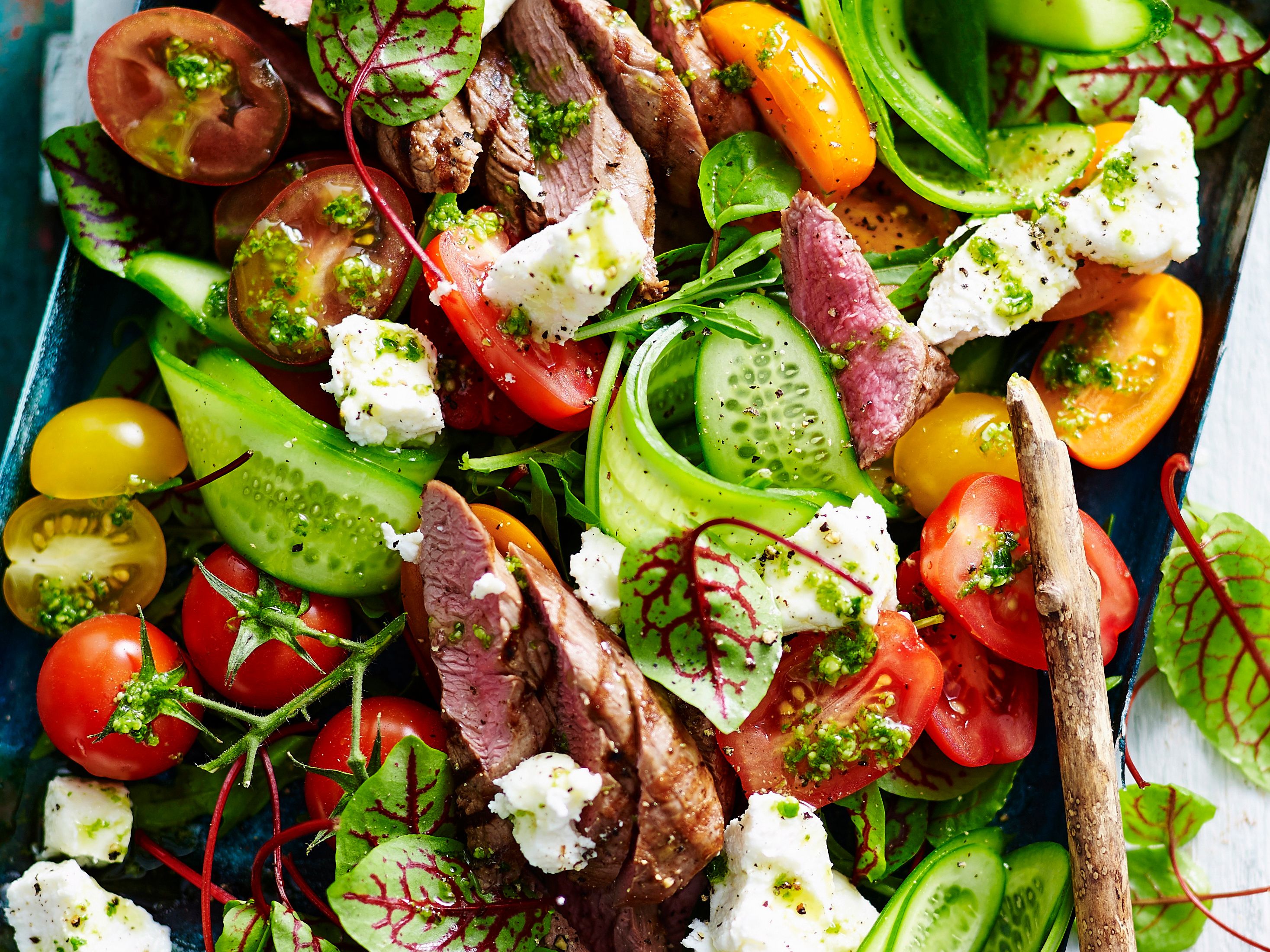 sommersalate schnell und einfach chefkoch