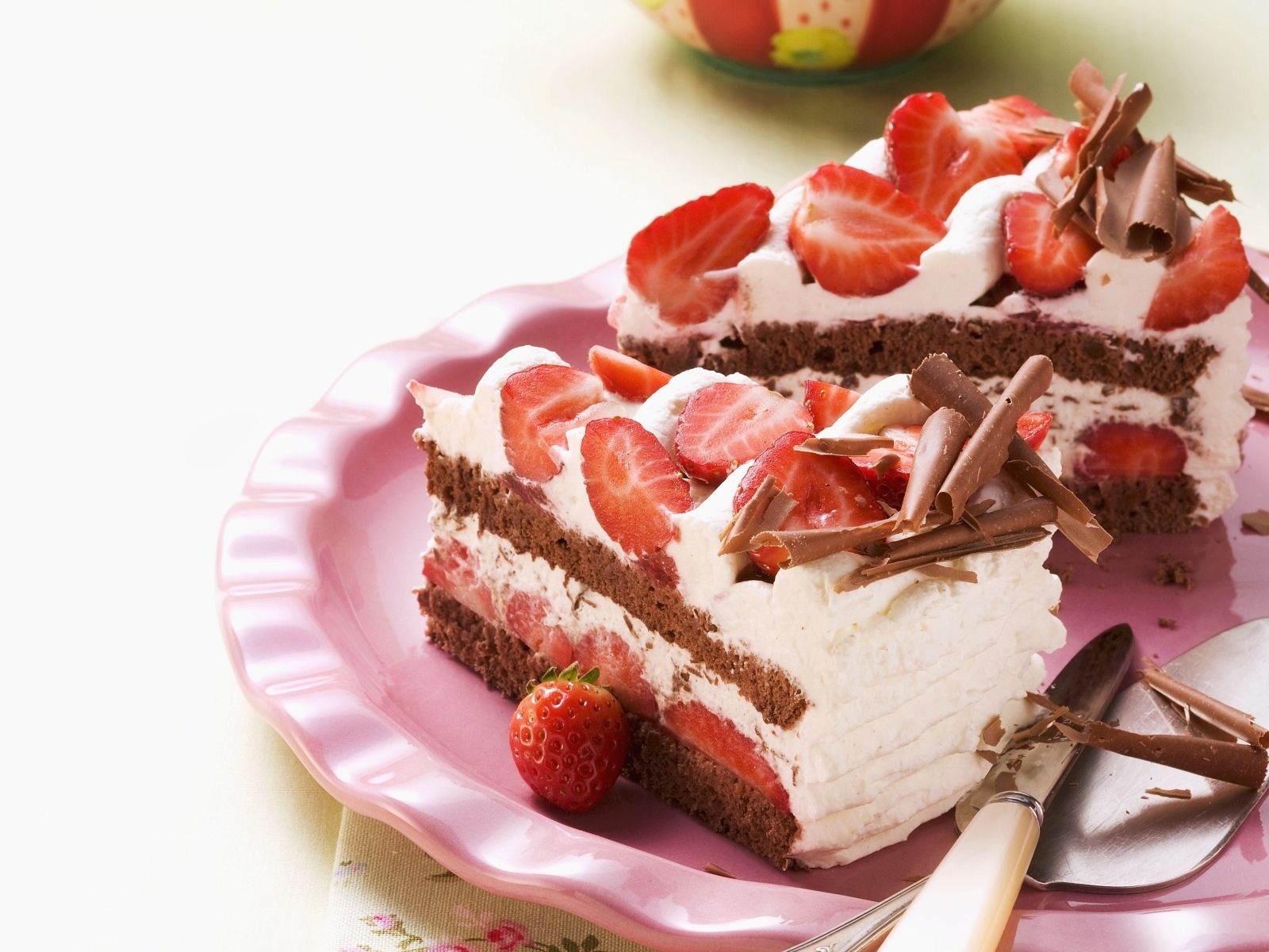 Schwarzwälder Erdbeertorte