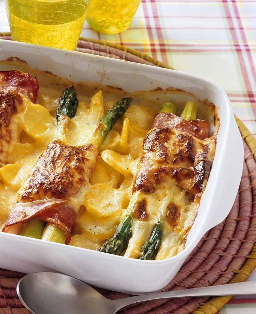 Spargel-Kartoffel-Auflauf Rezept | EAT SMARTER