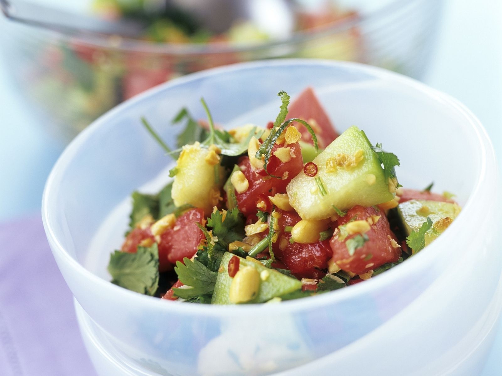 Thailändischer Melonensalat Rezept | EAT SMARTER Thailändischer Melonensalat Rezept | EAT SMARTER