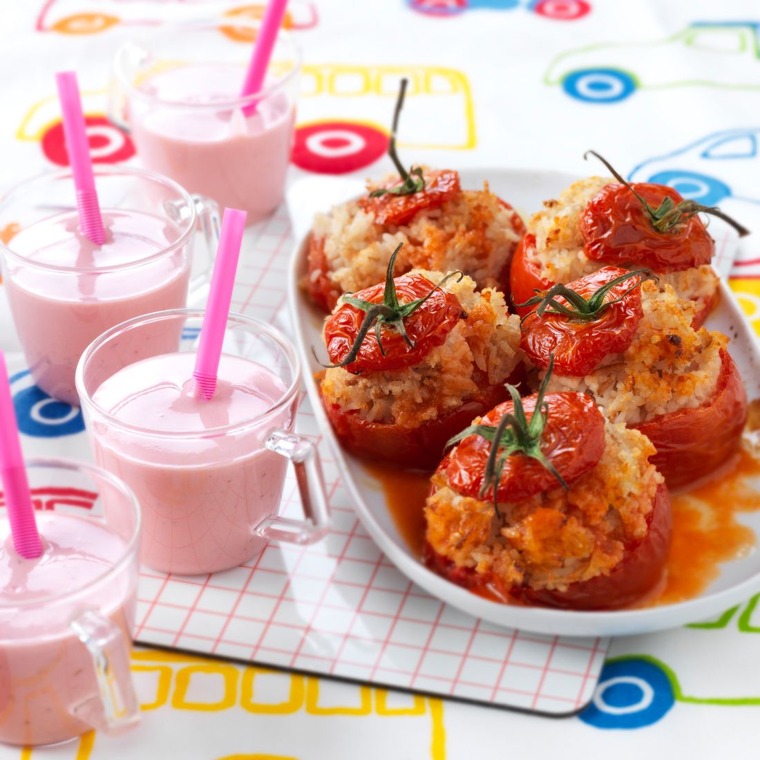 Tomaten mit Reis gefüllt Rezept | EAT SMARTER