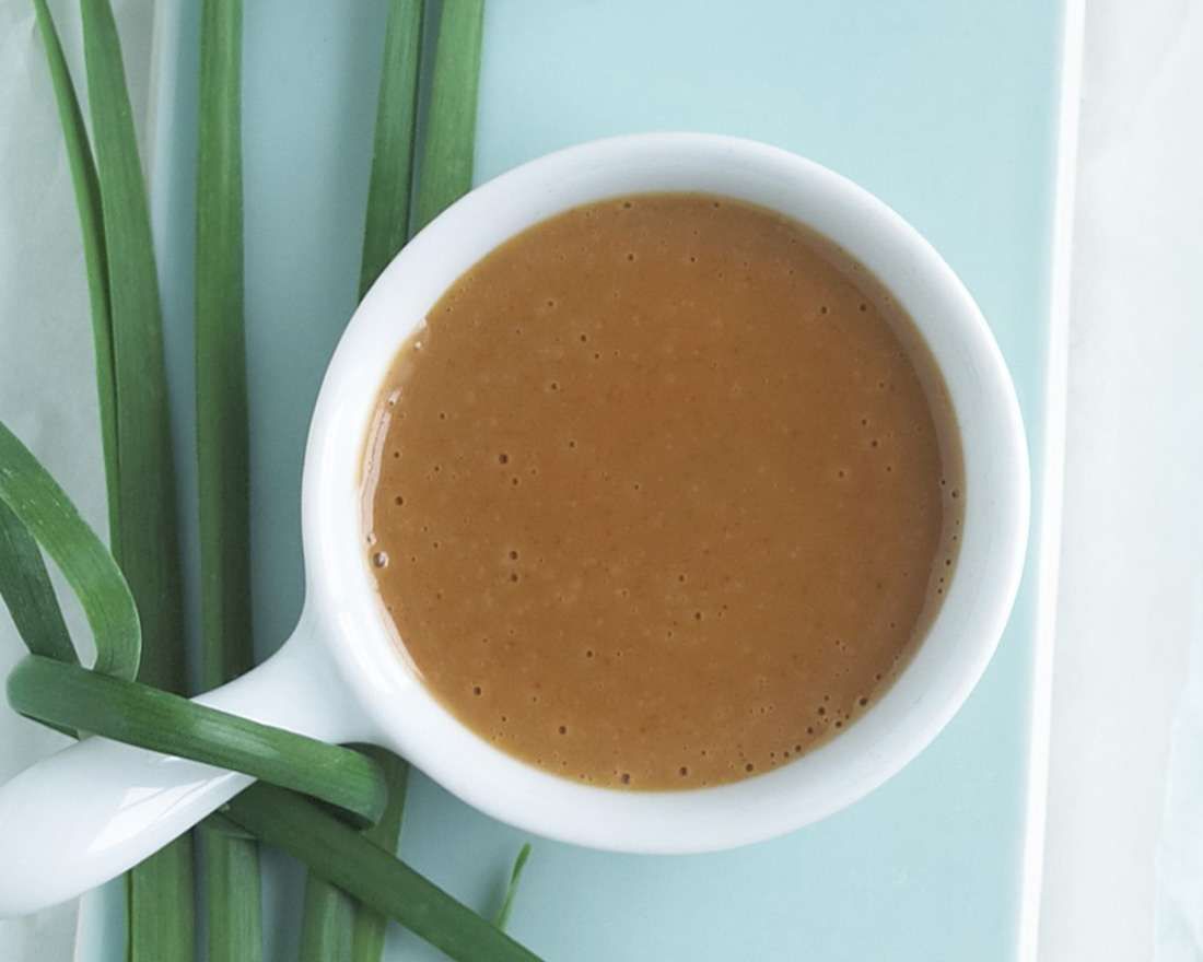 Vegane Erdnusssauce