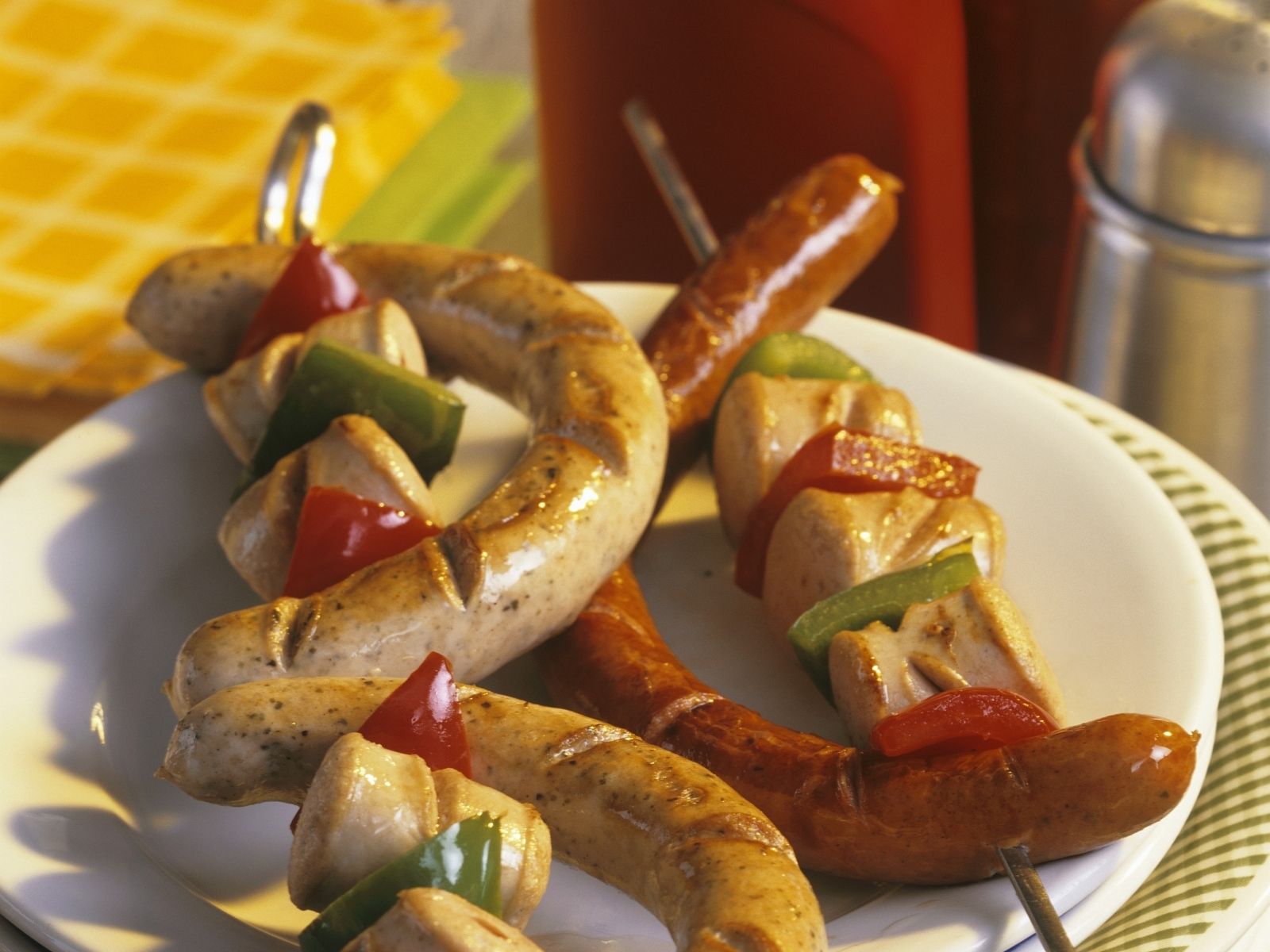 GemüSe WurstspießE Mit Reis - Rezepte Suchen