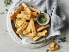 Knoblauch-Halloumi-Sticks Rezept