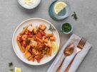 Lachs-Tomaten-Pasta Rezept
