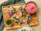 Norwegischer Matjes mit Rote-Bete-Creme Rezept