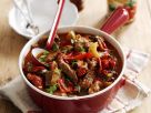 Rindfleischpfanne mit Paprika Rezept