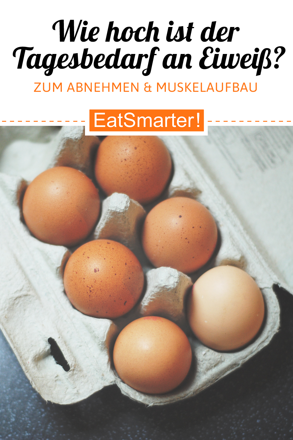 Wie hoch ist der Tagesbedarf an Eiweiß? | EAT SMARTER