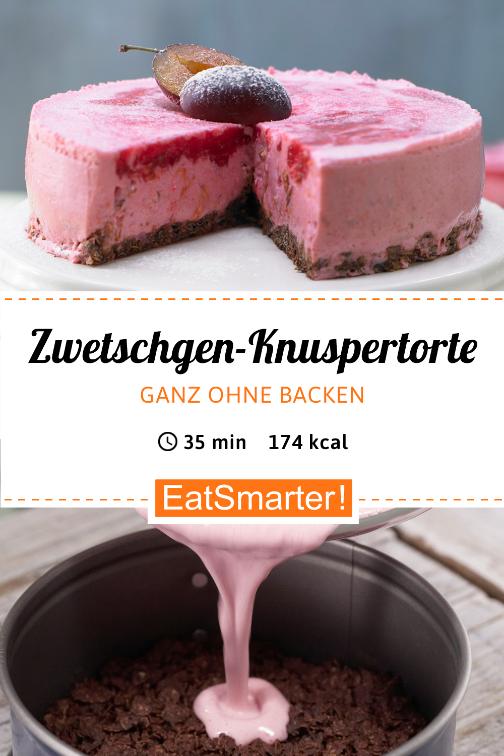 Zwetschgen-Knuspertorte Rezept | EAT SMARTER